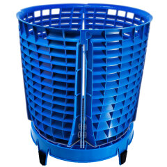 Scrub Wall 360 Grad (4-teilig) in Blau mit Dirt Lock Blau...