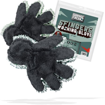 Garage Freaks - 2er Pack - 5 FINGERS WASHING GLOVE - Waschhandschuh
