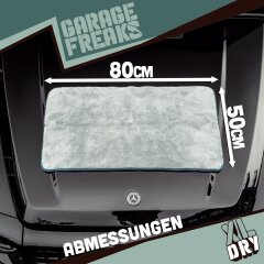 Garage Freaks - XL DRY - Dry cloth 50x80cm, 1200 GSM