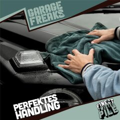 Garage Freaks - 2er Set - FINEST TWISTED PILE - Trockentuch 50x80cm & 40x40cm, 700 GSM