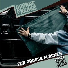 Garage Freaks - 2er Set - FINEST TWISTED PILE - Trockentuch 50x80cm & 40x40cm, 700 GSM