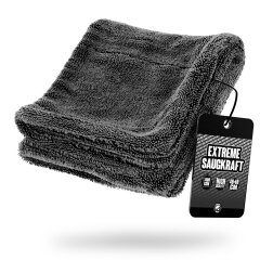 Nuke Guys - Gamma Dryer S - microfiber dryer sheet - 1400 GSM - gray 40 x 40 cm