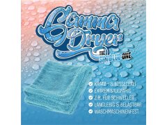 Nuke Guys - Gamma Dryer S - Serviette de séchage en microfibre - 1400 GSM - bleu 40 x 40 cm