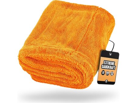 Nuke Guys - Gamma Dryer XXL - Mikrofaser Trockentuch  - 1400 GSM - orange 50 x 80 cm