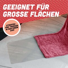 Nuke Guys - Gamma Dryer XXL - Mikrofaser Trockentuch  - 1400 GSM - rot 50 x 80 cm