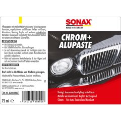 SONAX Chrom+AluPaste 75 ml