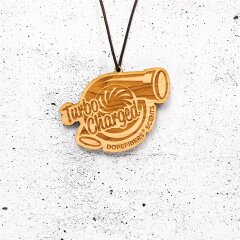 DopeFibers - SCENTS - Wood - Scented pendant - unscentedTurboCharged (unscented)