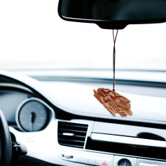 DopeFibers - SCENTS - Holz - Duftanhänger -  unbeduftet SpaceCar (unscented)