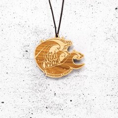 DopeFibers - SCENTS - Holz - Duftanhänger -  unbeduftet WildOcean (unscented)