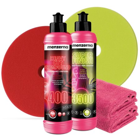 Menzerna Lady Edition Set - Cut & Finish Deluxe