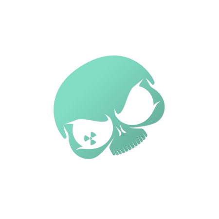 Nuke Guys Sticker Mint 11cm