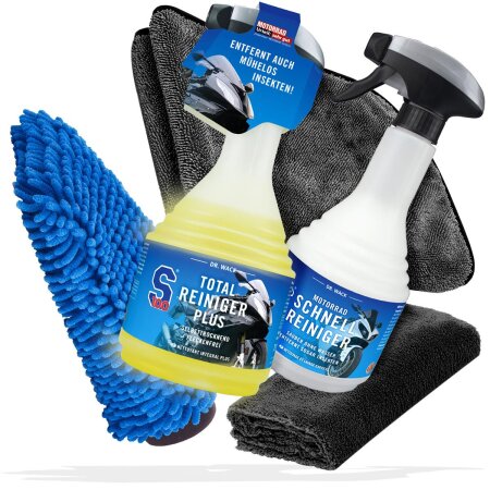 Zestawy do czyszczenia motocykli Dr. Wack Basis + Detailer