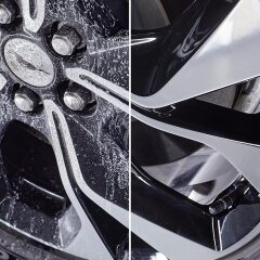 SONAX FelgenBeast 1L + Brosse à jantes SONAX + Chiffon de séchage 1000GSM