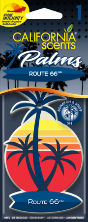California Scents Car Palm Lufterfrischer Route 66