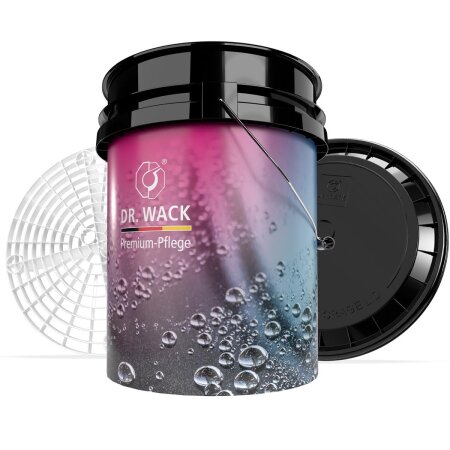 Ensemble de seau de lavage Dr. Wack avec couvercle + Grit Guard