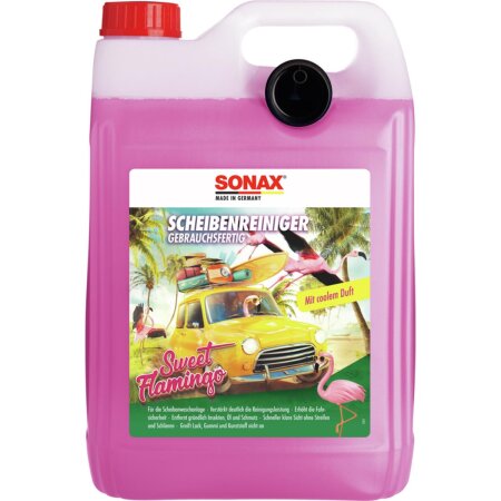 Sonax ScheibenReiniger gebrauchsfertig Sweet Flamingo 5 Liter