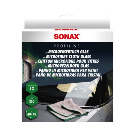 Sonax Microfasertuch Glas 3 Stück