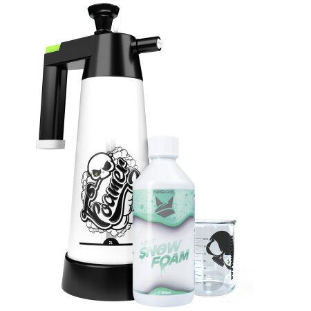 Zestaw Piany Kolorowej detailmate - FoxedCare Colour Foam Mint 500 ml + Nuke Guys Foamer 2L + Griffin Miarka 150 ml