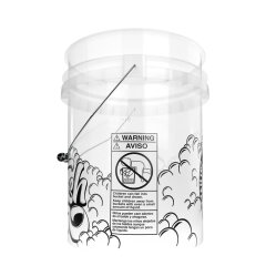 Nuke  Guys Wascheimer Transparent 5 GAL Wash Clear Bucket