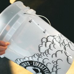 Seau de Lavage Transparent Nuke Guys 5 GAL