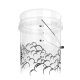 Nuke  Guys Wascheimer Transparent 5 GAL Wash Clear Bucket