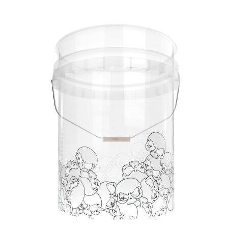 Seau de Lavage Transparent Nuke Guys 5 GAL Skullparade