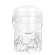 Seau de Lavage Transparent Nuke Guys 5 GAL Skullparade
