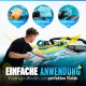 Kit de Scellement Céramique Menzerna - Scellant en Spray Céramique 0,5L + Chiffon de Polissage en Microfibre Super Doux 550GSM