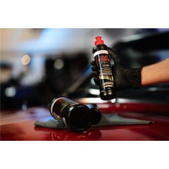 Menzerna polish set: menzerna Cut Force Pro 250ml + Menzerna Orbital Wool Pad + microfiber cloth 380 GSM