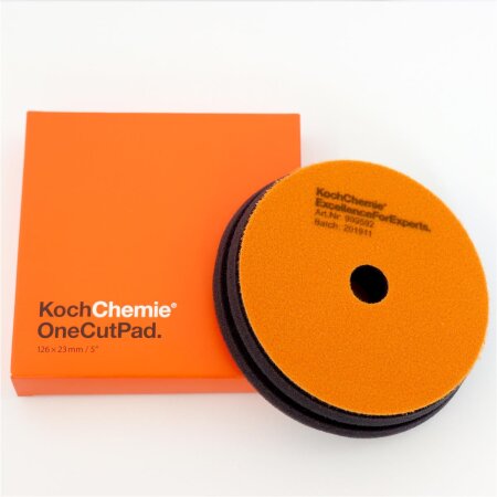 Koch Chemie Polierschwamm One Cut Pad Orange 126mm