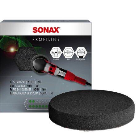 Sonax Tampon en Mousse Doux Gris 160mm