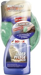 Sonax XTREME Leather Care Milk with MicrofiberPad ActionSet