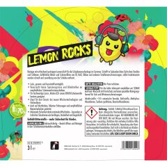 Nettoyant pour vitres SONAX prêt à lemploi Lemon Rocks 3 Litres
