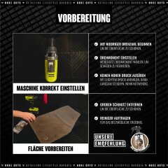 Ensemble de 3 Brosses Nuke Guys, Dures