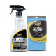 Meguiars Ultimate Glass Cleaner & Water Repellent 473ml + Perfect Clarity Glass Towel 40x40cm Set