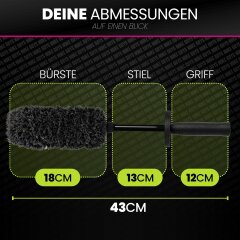 Nuke Guys - Felgenbürste Ultra Flat - Medium