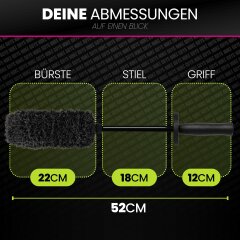 Brosse à Jantes Ultra Plate Nuke Guys - XXL XXLarge