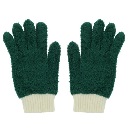 Wizard of Gloss Detailing Finger Mitts Green - 2 Waschhandschuhe (1 Paar)