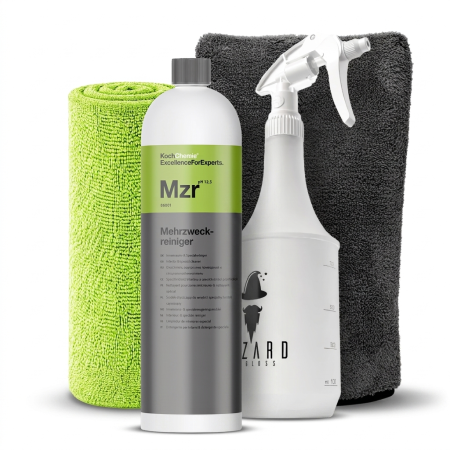 Koch Chemie MZR Mehrzweckreiniger 1L Set + WoG Sprühflasche 1L und Zubehör